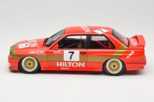 BMW M3 E30 #7 D. Quester 2nd Place Guia Race Macau 1987 Minichamps 1:18 155872007 Kovina – slika 3 od 6