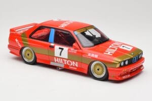BMW M3 E30 #7 D. Quester 2nd Place Guia Race Macau 1987 Minichamps 1:18 155872007 Kovina – slika 4 od 6