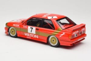BMW M3 E30 #7 D. Quester 2nd Place Guia Race Macau 1987 Minichamps 1:18 155872007 Kovina – slika 5 od 6