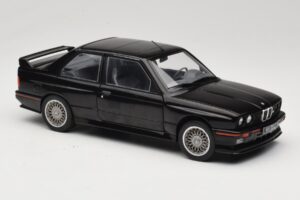 BMW M3 E30 Sport Evo Črn Solido 1:18 S1801501 Kovina – slika 6 od 8