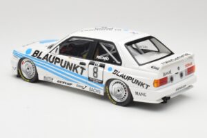 BMW M3 E30 Team Schnitzer #8 O. Manthey DTM 1988 Minichamps 1:18 155882008 Kovina – slika 5 od 6