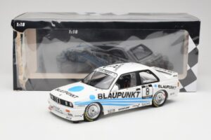 BMW M3 E30 Team Schnitzer #8 O. Manthey DTM 1988 Minichamps 1:18 155882008 Kovina – slika 6 od 6