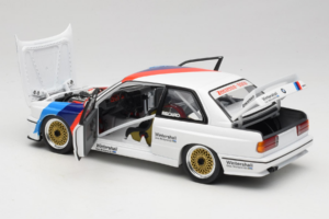 BMW M3 E30 Warsteiner #2 E. van de Poele DTM Champion 1987 Minichamps 1:18 80430396026-O1 Kovina – slika 5 od 9