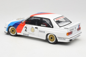BMW M3 E30 Warsteiner #2 E. van de Poele DTM Champion 1987 Minichamps 1:18 80430396026-O1 Kovina – slika 7 od 9