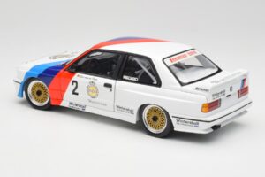 BMW M3 E30 #2 Warsteiner E. van de Poele DTM Champion 1987 Minichamps 1:18 80430396026-O Kovina – slika 7 od 8