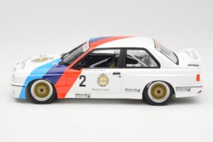 BMW M3 E30 Zackspeed #2 E. van de Poele Champion DTM 1987 Minichamps 1:18 155872002 Kovina – slika 3 od 6