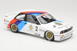 BMW M3 E30 Zackspeed #2 E. van de Poele Champion DTM 1987 Minichamps 1:18 155872002 Kovina – slika 4 od 6