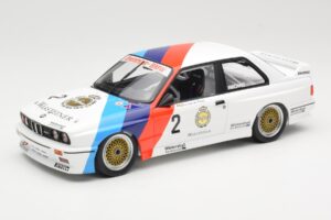 BMW M3 E30 Zackspeed #2 E. van de Poele Champion DTM 1987 Minichamps 1:18 155872002 Kovina