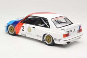 BMW M3 E30 Zackspeed #2 E. van de Poele Champion DTM 1987 Minichamps 1:18 155872002 Kovina – slika 5 od 6