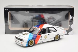 BMW M3 E30 Zackspeed #2 E. van de Poele Champion DTM 1987 Minichamps 1:18 155872002 Kovina – slika 6 od 6