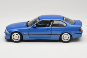 BMW M3 E36 Blue Metallic UT Models 1:18 20467 Kovina – slika 4 od 8