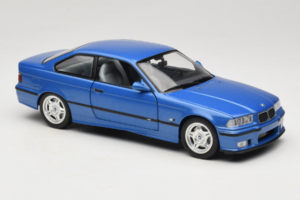 BMW M3 E36 Blue Metallic UT Models 1:18 20467 Kovina – slika 6 od 8