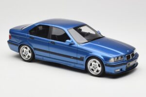 BMW M3 E36 Limuzina Modra Otto 1:18 OT1082 Smola – slika 4 od 6