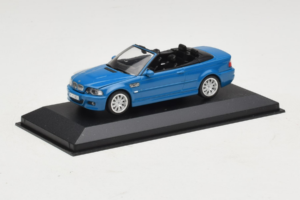 BMW M3 E46 Kabriolet Modra Minichamps 1:43 BMW015 Kovina – slika 2 od 4