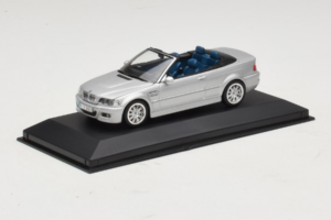 BMW M3 E46 Kabriolet Srebrna Minichamps 1:43 80420024430-R1 Kovina – slika 2 od 5