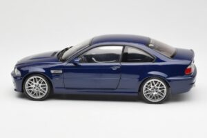 BMW M3 E46 Moder Kyosho 1:18 08503BL Kovina – slika 4 od 8