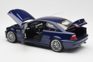 BMW M3 E46 Moder Kyosho 1:18 08503BL Kovina – slika 5 od 8