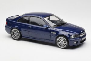 BMW M3 E46 Moder Kyosho 1:18 08503BL Kovina – slika 6 od 8