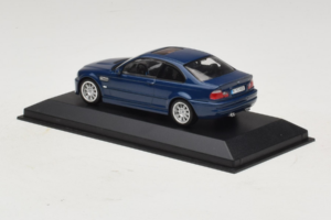 BMW M3 E46 Modra Minichamps 1:43 BMW014 Kovina – slika 3 od 4