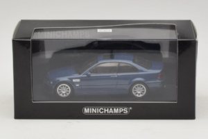 BMW M3 E46 Modra Minichamps 1:43 BMW014 Kovina – slika 4 od 4