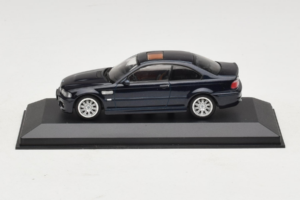 BMW M3 E46 Temno Moder Minichamps 1:43 80420009763-R1 Kovina