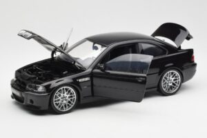 BMW M3 E46 CSL Črn Kyosho 1:18 80430302736 Kovina – slika 2 od 8