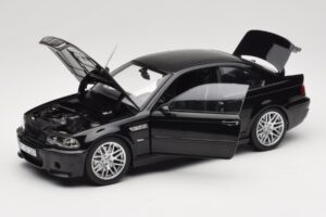 BMW M3 E46 CSL Sapphire Black Norev 1:18 183017 Kovina – slika 2 od 8