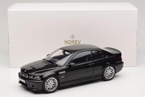 BMW M3 E46 CSL Sapphire Black Norev 1:18 183017 Kovina – slika 8 od 8