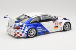 BMW M3 E46 GTR #24 D. Muller / J. Muller / H.-J. Stuck ALMS 2001 Minichamps 1:18 80430139184 Kovina – slika 3 od 8