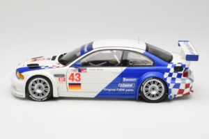 BMW M3 E46 GTR #24 D. Muller / J. Muller / H.-J. Stuck ALMS 2001 Minichamps 1:18 80430139184 Kovina – slika 4 od 8
