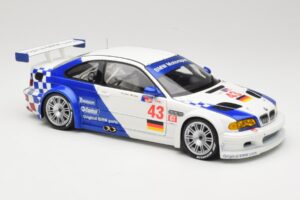 BMW M3 E46 GTR #24 D. Muller / J. Muller / H.-J. Stuck ALMS 2001 Minichamps 1:18 80430139184 Kovina – slika 6 od 8