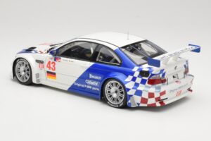 BMW M3 E46 GTR #24 D. Muller / J. Muller / H.-J. Stuck ALMS 2001 Minichamps 1:18 80430139184 Kovina – slika 7 od 8