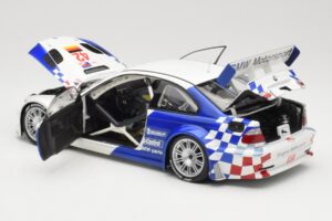 BMW M3 E46 GTR #42 J. Muller / J.J. Lehto ALMS 2001 Minichamps 1:18 80430139183 Kovina – slika 5 od 8