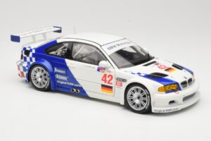 BMW M3 E46 GTR #42 J. Muller / J.J. Lehto ALMS 2001 Minichamps 1:18 80430139183 Kovina – slika 6 od 8