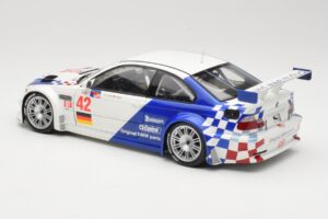 BMW M3 E46 GTR #42 J. Muller / J.J. Lehto ALMS 2001 Minichamps 1:18 80430139183 Kovina – slika 7 od 8