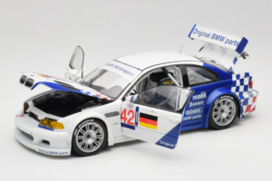 BMW M3 E46 GTR #42 J. Muller / J-J. Lehto ALMS 2001 Minichamps 1:18 80430139183-R1 Kovina – slika 2 od 8