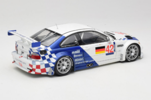 BMW M3 E46 GTR #42 J. Muller / J-J. Lehto ALMS 2001 Minichamps 1:18 80430139183-R1 Kovina – slika 3 od 8