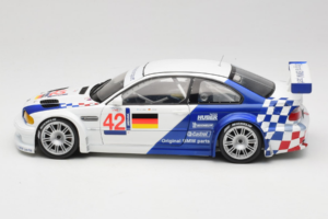 BMW M3 E46 GTR #42 J. Muller / J-J. Lehto ALMS 2001 Minichamps 1:18 80430139183-R1 Kovina – slika 4 od 8