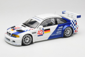 BMW M3 E46 GTR #42 J. Muller / J-J. Lehto ALMS 2001 Minichamps 1:18 80430139183-R1 Kovina