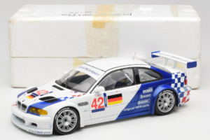 BMW M3 E46 GTR #42 J. Muller / J-J. Lehto ALMS 2001 Minichamps 1:18 80430139183-R1 Kovina – slika 8 od 8