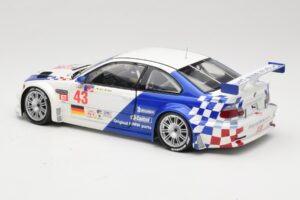 BMW M3 E46 GTR #43 D. Muller ALMS 2001 Minichamps 1:18 100012143 Kovina – slika 7 od 8