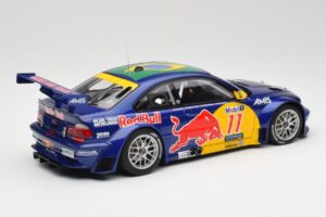 BMW M3 E46 GTR #11 Red Bull Interlagos 2005 AUTOart 1:18 80645 Kovina – slika 2 od 6