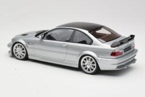 BMW M3 E46 GTR Srebrn Otto 1:18 OT1128 Smola – slika 5 od 6
