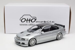 BMW M3 E46 GTR Srebrn Otto 1:18 OT1128 Smola – slika 6 od 6