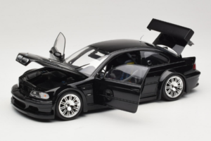 BMW M3 E46 GTR Street Črn Minichamps 1:18 100012105 Kovina – slika 2 od 8