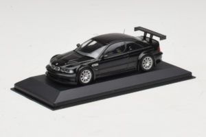 BMW M3 E46 GTR Street Črna Minichamps 1:43 BMW020 Kovina – slika 2 od 5