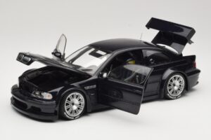 BMW M3 E46 GTR Street Carbon Black Minichamps 1:18 80430152552 Kovina – slika 2 od 8