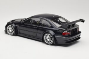 BMW M3 E46 GTR Street Carbon Black Minichamps 1:18 80430152552 Kovina – slika 7 od 8