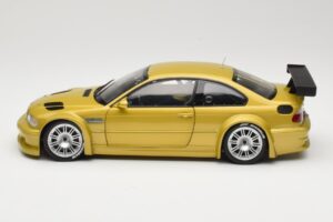 BMW M3 E46 GTR Street Phoenix Yellow Minichamps 1:18 80430309444 Kovina – slika 4 od 8