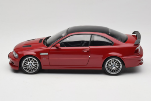 BMW M3 E46 GTR Street Rdeč Kyosho 1:18 08507R Kovina – slika 4 od 8